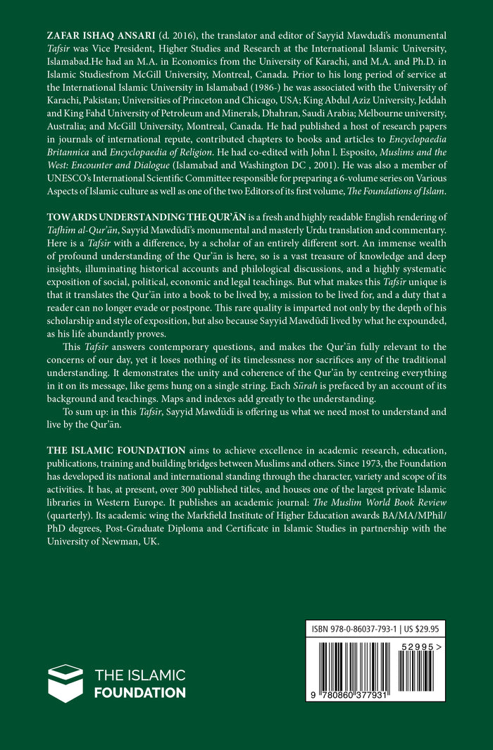 Towards Understand the Qur'an (Tafhim al-Qur'an) Volume 11